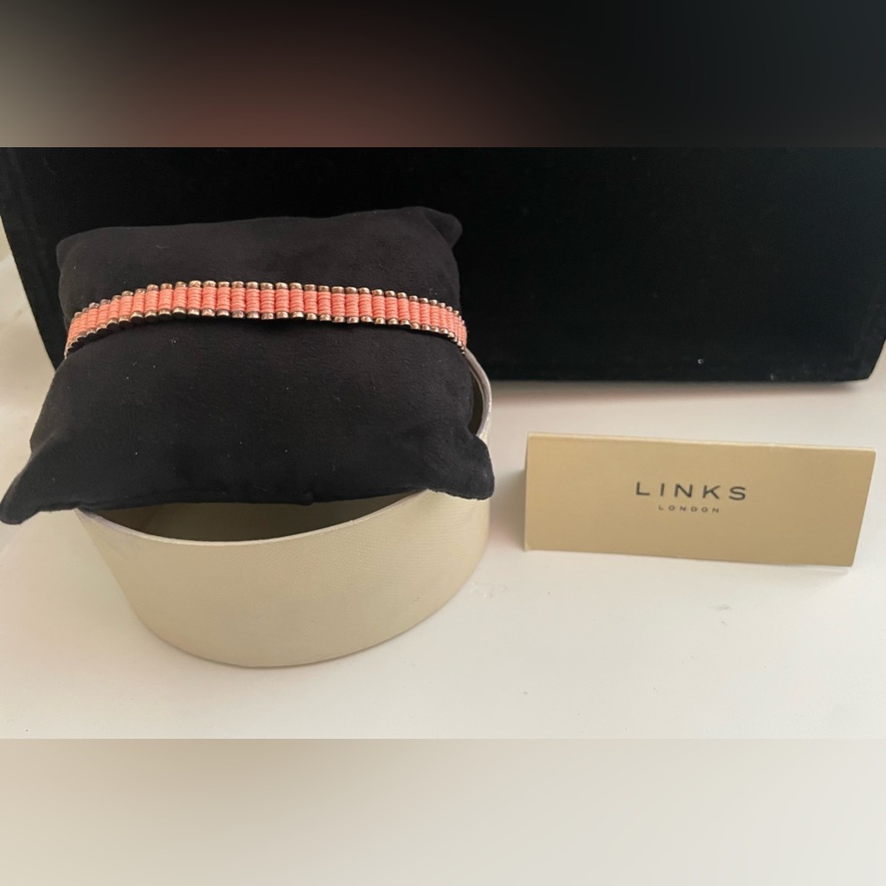 Links of London Rose Gold Mini Friendship Bracelet - Picture 5 of 16
